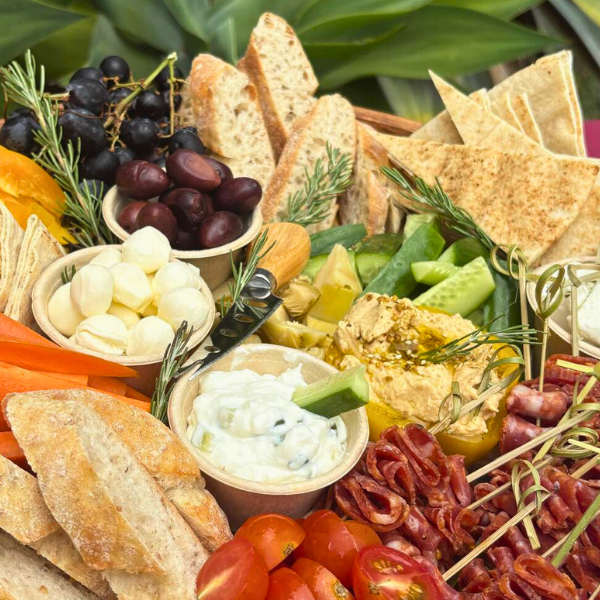 Mediterranean Delight Mezze Board – A Taste of the Coast.